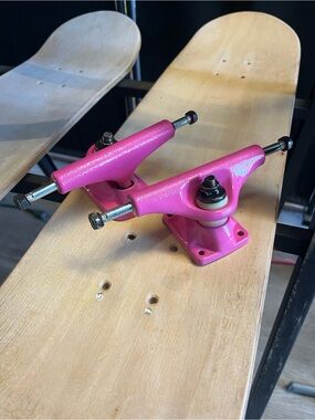 Hot Pink Skateboard Trucks